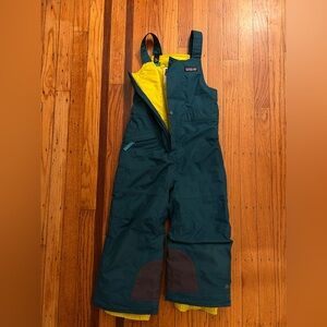 Patagonia kids snow bibs